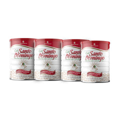 Café Santo Domingo INDUBAN ground coffee can for daily brew with balanced flavor.