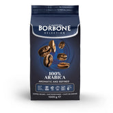 Caffè Borbone whole bean coffee, medium roast Arabica, ideal for espresso and drip brewing.