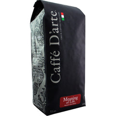 Caffe D’arte Meaning Life Blend whole beans with rich aroma for drip coffee