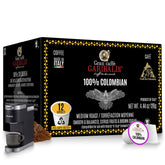 Caffè Garibaldi Colombian coffee pods for Keurig-compatible brews at home