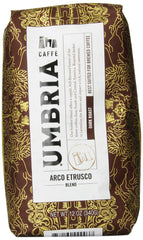 CAFFÈ UMBRIA Arco Etrusco blend bag with fudge notes for a bold morning cup.