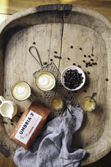 Caffè Umbria Fresh Seattle Bizzarri Blend grind reveals aromatic grounds ideal for espresso and drip