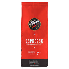 Caffè Vergnano 1882 espresso whole beans aroma ready for fresh grind and brew.