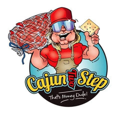 Cajun Two Step gift-pack image suggests a thoughtful spice gift for cooks.