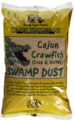 Cajun Wholesale Swamp Dust ready for crawfish boils, enhancing aroma and flavor.