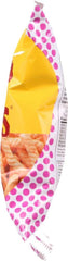 Calbee shrimp-flavored chips snack-time plate, crisp and satisfying.