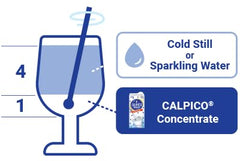 Close-up of CALPICO texture creamy yet refreshing taste
