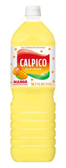 Calpico Mango soft drink bottle, a refreshing fruity treat anytime.