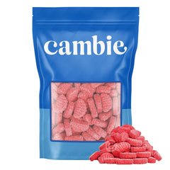 Cambie Cherry Slices sugar-dusted surface showcases balanced sweetness and glossy finish