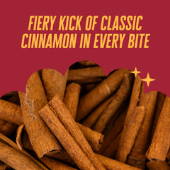 Cambie cinnamon candy 2lb pouch packaging emphasizes bulk convenience.