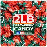 Cambie strawberry hard candy wrapped for freshness and easy sharing
