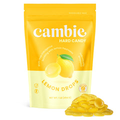 Individually wrapped Cambie sugar-free candies ready for on-the-go use