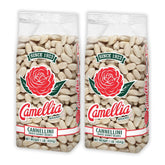Camellia Brand Cannellini beans in a dry bag for versatile cooking.