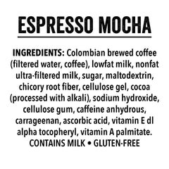 CAMEO Espresso Mocha pour action highlights coffee-forward flavor and on-the-go energy.