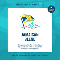 Cameron's 96-pack Jamaican Blend pods for busy mornings.