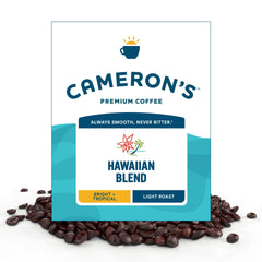 Cameron's Coffee Kona-Hawaiian blend 4lb bag with smooth aroma for mornings.
