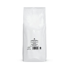 Cameron's Organic Paradise Blend pour setup highlights bold, spicy notes