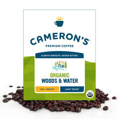 Cameron's Coffee roasted whole beans for flavorful mornings.