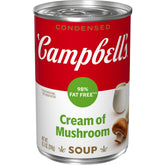Campbell's 98% Fat Free Cream of Mushroom Soup can provides a silky base for quick weeknight meals