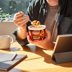 Campbell’s Chunky gumbo microwave-ready bowl ready to heat.