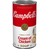 Campbell's Cream of Chicken Soup can 22oz as a creamy base for quick, comforting recipes.