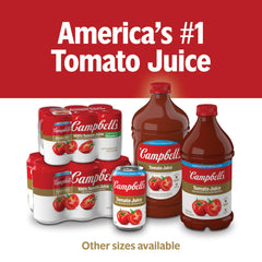Campbell's Low Sodium Tomato Juice adds depth to soups or chili.