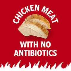 The can's pourable texture helps in Easy Buffalo Chicken Dip preparation.