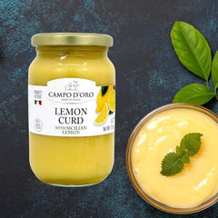 CAMPO D'ORO Lemon Curd dessert filling with silky richness