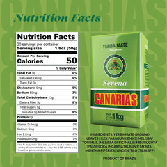 Canarias Serena ground leaf cut delivers consistent infusion for multiple brews.