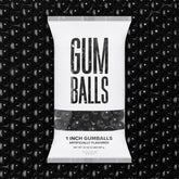 Candy Envy black gumballs 1-inch bulk bag for convenient snacking