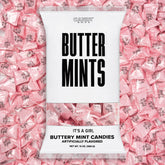 Candy Envy Its A Girl 13oz bag offers festive mints for baby showers and favors.