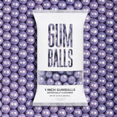 Candy Envy shimmer lavender gumballs pack shot highlighting vibrant color and bulk value
