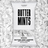 Candy Envy wedding buttermints in a 13 oz bag are ideal wedding favors.