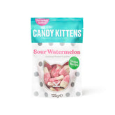 Candy Kittens Sour Watermelon two-pack front view, tangy and chewy snack for sharing.