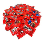 CandyKrave M&M's peanut butter milk chocolate shell closeup for a colorful, crunchy bite.