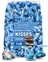 Candylish Cookies-n-Cream Snowman foil candy bag, ideal for gifting and festive baskets.