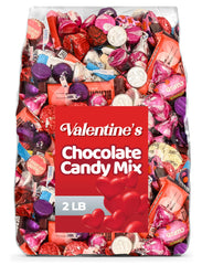 Candylish Valentine's Day chocolate mix 2lb bulk bag ready for gifting or party bowls.