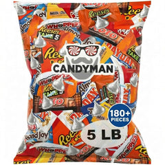 Candyman bulk chocolate variety pack, ideal for parties and on-the-go snacking.