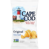 Cape Cod Original Kettle Chips 8 oz bag with hearty crunch for sharing