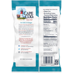 Cape Cod potato chips ingredients view hints at quality from potatoes and oil