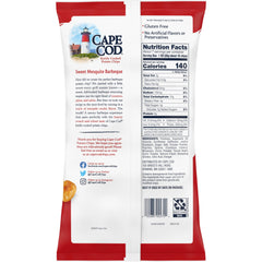 Cape Cod Sweet Mesquite Barbeque ingredients showcase premium potatoes and oil.
