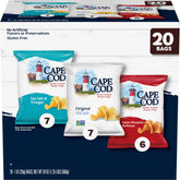 Cape Cod Variety Pack chips assortment in bags for on-the-go snacking.
