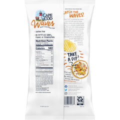 Cape Cod Waves bag open view snack setup ready for sharing.