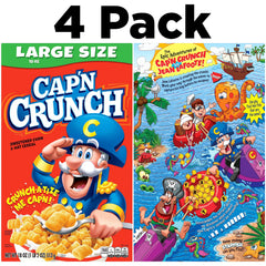 Cap'n Crunch serving bowl with milk showcases a simple snack ritual.
