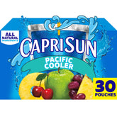 Capri Sun Pacific Cooler mixed fruit pouch, ideal for school lunches and on-the-go.