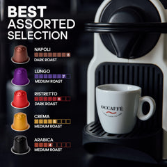 Capsucup Occaffe is compatible with Nespresso machines for easy espresso at home.