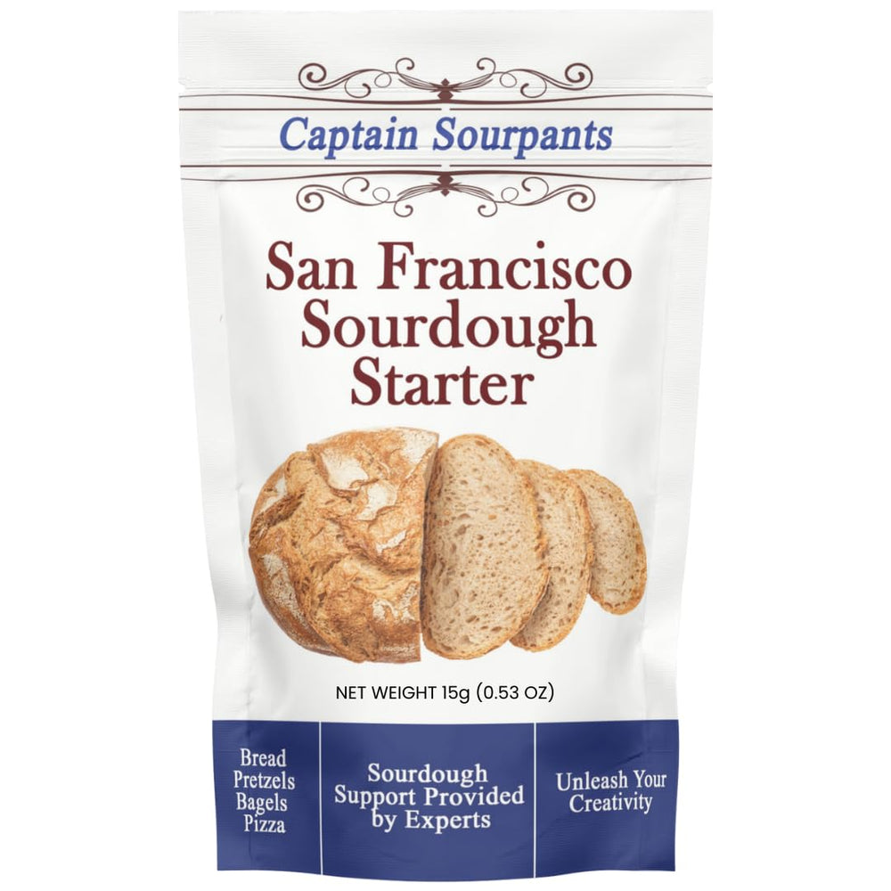 Captain Sourpants San Francisco Sourdough starter dry culture for authentic tang