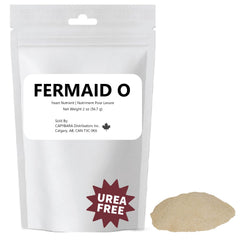 CAPYBARA Fermaid O yeast nutrient bottle supports steady fermentation for wine, cider, and mead.
