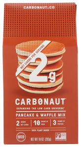 CARBONAUT Mix: Original Pancake & Waffle Box Front shows a convenient breakfast option