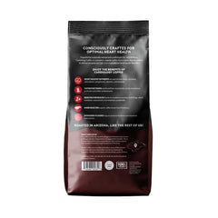Cardiology Coffee organic certification badge on the bag
